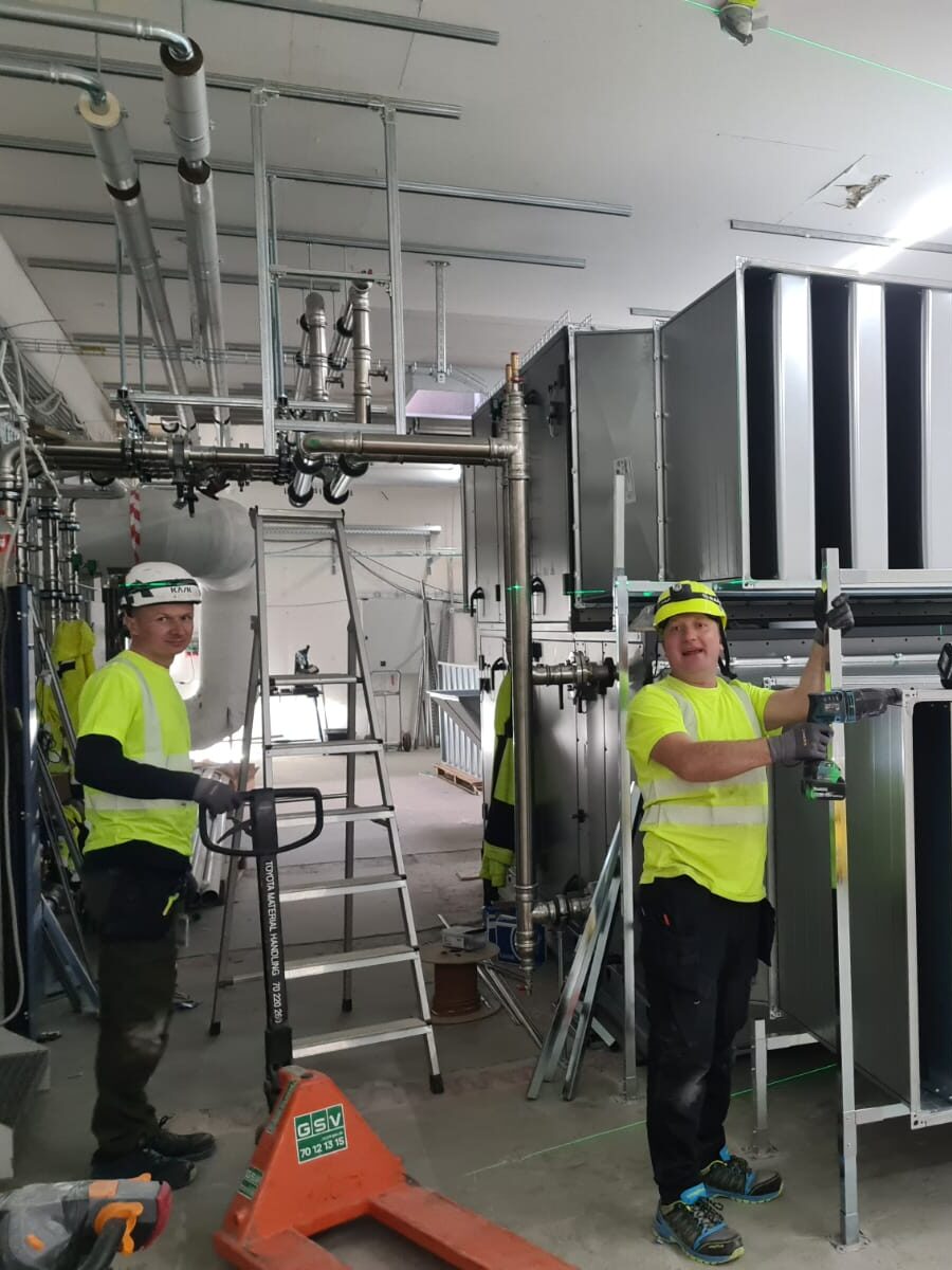 Novo Nordisk, Taastrup — flerårig ventilationsrenovering