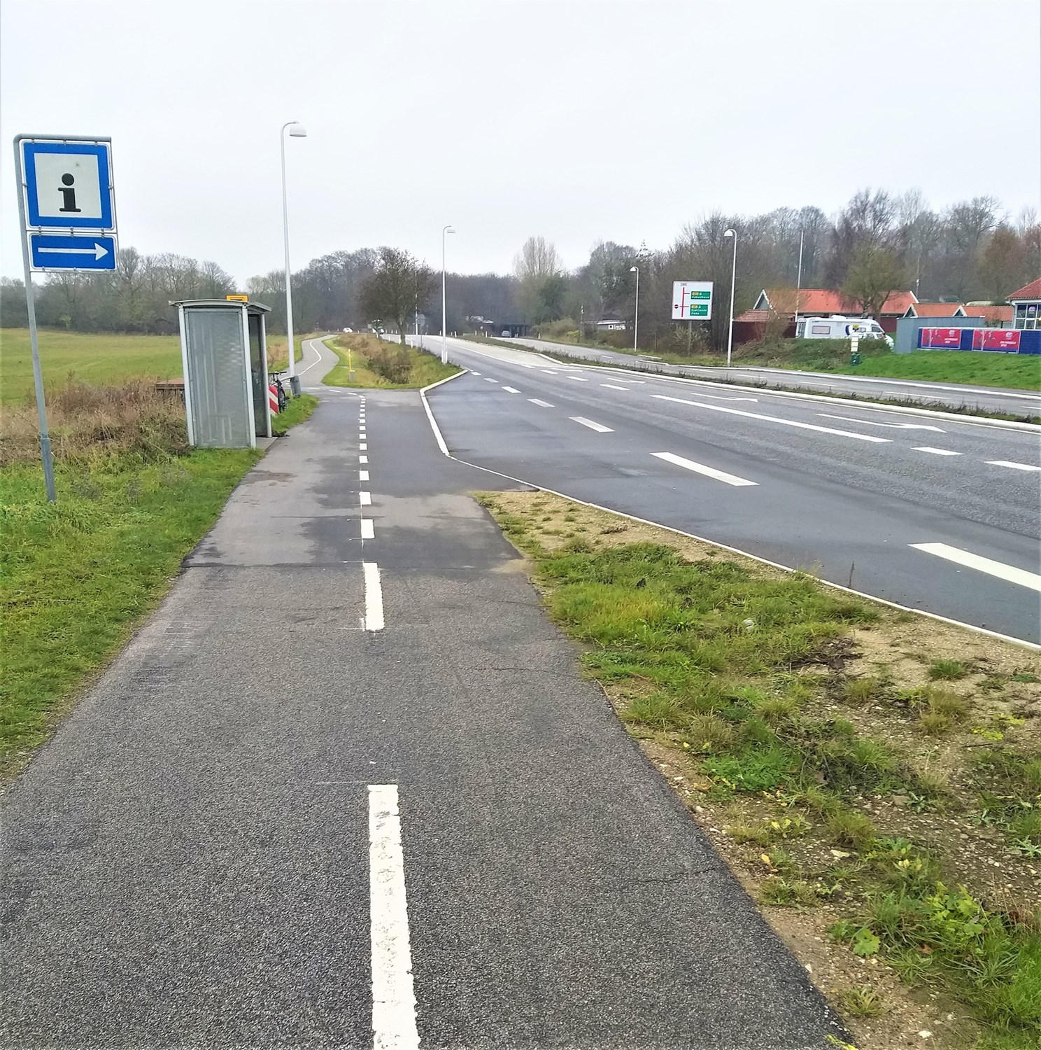 Trafiksanering af landevej — billede 4