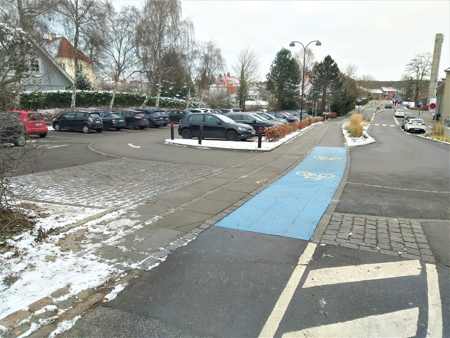 Trafiksanering ved skole — billede 1