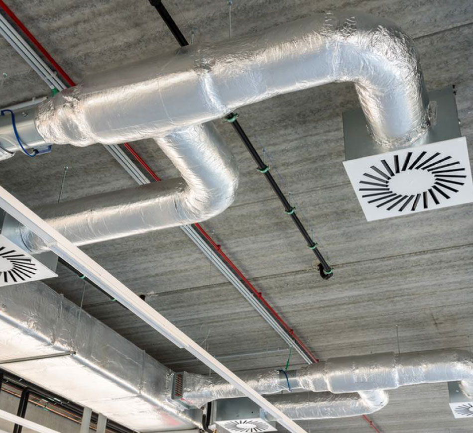 Køge Kyst — grovmontage af ventilation — billede 2