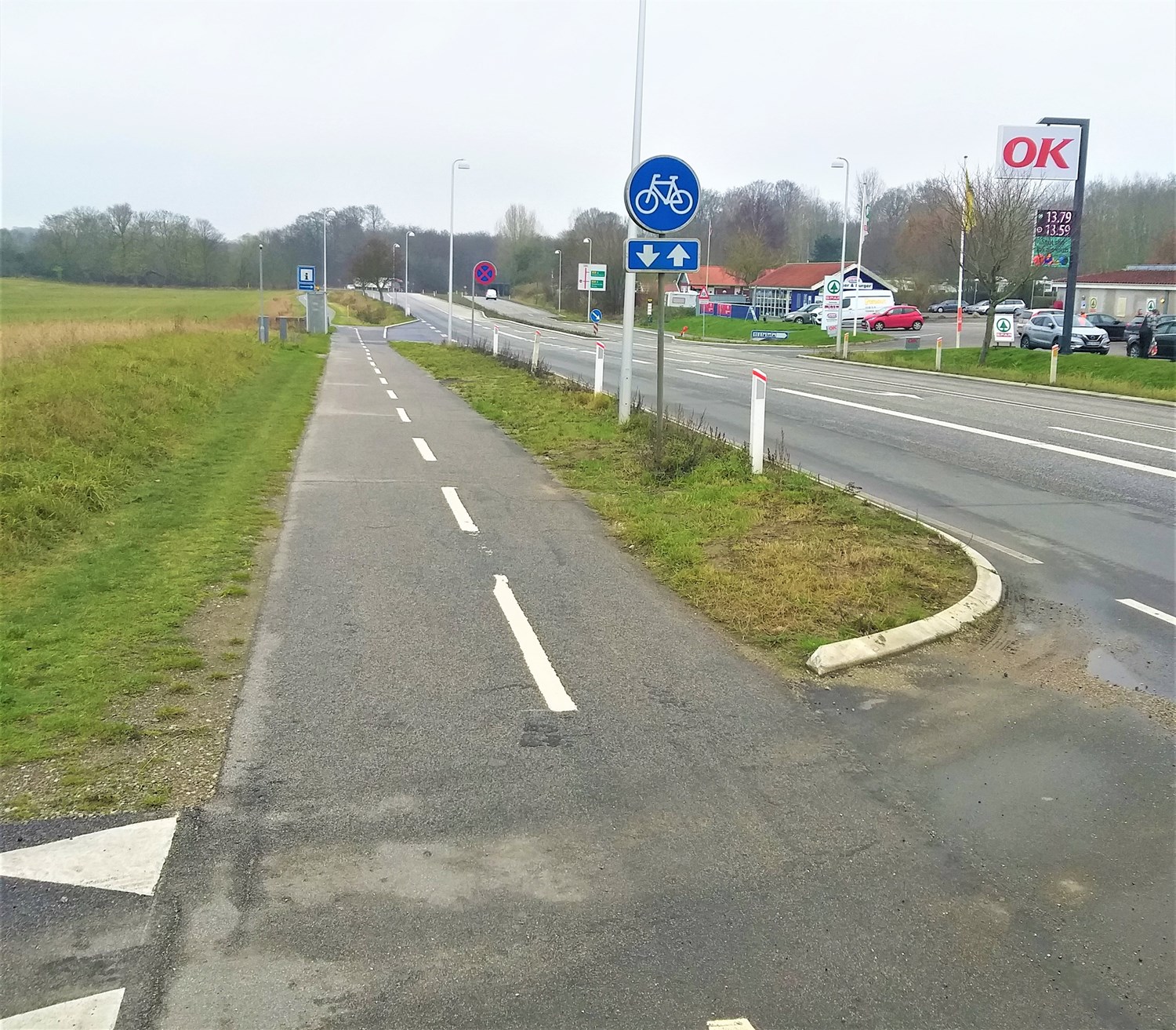 Trafiksanering af landevej — billede 3